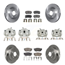 Load image into Gallery viewer, Front Rear Brake Caliper Rotor Ceramic Pad Kit (10Pc) For Hyundai Accent Kia Rio