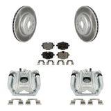 Kit de plaquettes en céramique pour étrier de frein à disque arrière, Rotors, pour berline BMW 535i 2011 – 2013 