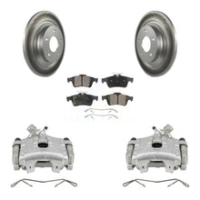 Load image into Gallery viewer, Rear Disc Brake Coated Rotors And Ceramic Pads Kit With Calipers For Mazda 5