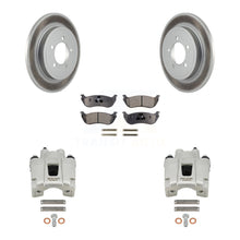 Load image into Gallery viewer, Rear Disc Brake Coated Rotor And Ceramic Pad Kit With Calipers For Ford Explorer Mercury
