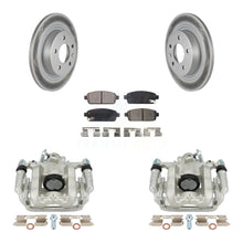 Charger l'image dans la galerie, [Rear] 2013 Chevrolet Cruze LT/LTZ Coated Brake Rotor Caliper Kit &amp; Ceramic Pads For Max Safe Braking