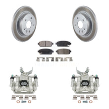 Load image into Gallery viewer, Rear Brake Coated Rotor &amp; Ceramic Pad Kit With Calipers For Chevrolet Buick Encore Sonic