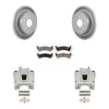 Load image into Gallery viewer, Rear Disc Brake Coated Rotors Ceramic Pad Kit With Calipers For Ford Explorer Sport Trac
