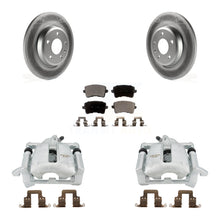 Load image into Gallery viewer, Rear Disc Brake Coated Rotor And Ceramic Pad Kit With Calipers For Audi Q5 A4 Quattro A5