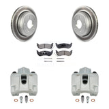 [Rear] 2010-2011 Ford Ranger Coated Brake Rotor Caliper Kit & Ceramic Pads For Max Safe Braking