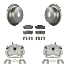 Charger l'image dans la galerie, [Rear] 2007-2009 Hyundai Santa Fe Coated Brake Rotor Caliper Kit &amp; Ceramic Pads For Max Safe Braking