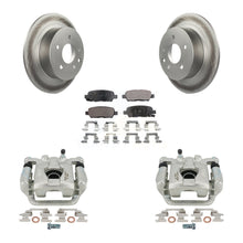 Load image into Gallery viewer, Rear Disc Brake Coated Rotors And Ceramic Pad Kit With Calipers For Nissan Altima Maxima