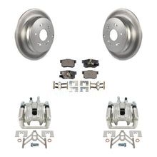 Load image into Gallery viewer, [Rear] 2005-2006 Honda CR-V Coated Brake Rotor Caliper Kit &amp; Ceramic Pads For Max Safe Braking