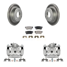 Charger l'image dans la galerie, Rear Brake Caliper Coat Rotor &amp; Ceramic Pad Kit For Hyundai Sonata 3.3L To 03 06