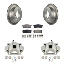 Charger l'image dans la galerie, [Rear] 2010-2014 Toyota FJ Cruiser Coated Brake Rotor Caliper Kit &amp; Ceramic Pads For Max Safe Braking