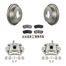 Load image into Gallery viewer, Rear Brake Coated Rotor And Ceramic Pad Kit With Calipers For Toyota 4Runner Lexus GX460