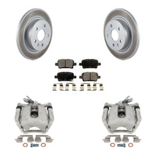 Load image into Gallery viewer, Rear Disc Brake Coated Rotors And Ceramic Pads Kit With Calipers For Chevrolet Cruze