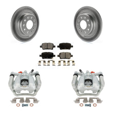 Load image into Gallery viewer, Rear Brake Coated Rotors Ceramic Pad Kit With Calipers For Chevrolet Equinox GMC Terrain