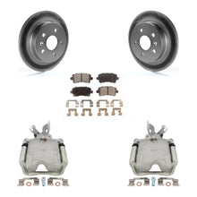 Load image into Gallery viewer, Rear Disc Brake Coated Rotors And Ceramic Pad Kit With Calipers For Buick LaCrosse Regal