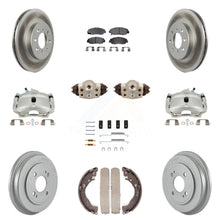 Charger l'image dans la galerie, Front Rear Brake Caliper Coat Rotor Drum Ceramic Pad Shoe Cylinder Hardware Kit For