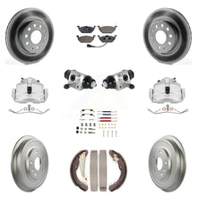 Charger l'image dans la galerie, Front Rear Brake Caliper Coat Rotor Drum Ceramic Pad Shoe Cylinder Hardware Kit For