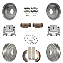 Charger l'image dans la galerie, Front Rear Brake Caliper Coat Rotor Drum Ceramic Pad Shoe Cylinder Hardware Kit For