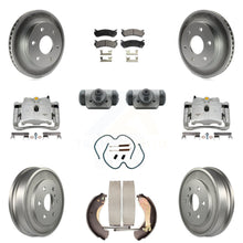 Charger l'image dans la galerie, Front Rear Brake Caliper Coat Rotor Drum Ceramic Pad Shoe Cylinder Hardware Kit For
