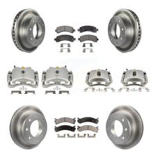 Charger l'image dans la galerie, Front Rear Brake Caliper Coat Rotor Ceramic Pad Kit (10Pc) For Chevrolet Express