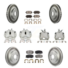Load image into Gallery viewer, Front Rear Brake Caliper Coat Rotors Ceramic Pad Kit (10Pc) For Chevrolet Malibu