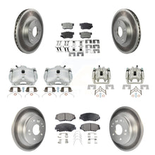Charger l'image dans la galerie, Front Rear Brake Caliper Coat Rotor And Ceramic Pad Kit (10Pc) For Honda Element