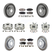 Charger l'image dans la galerie, Front Rear Brake Caliper Coat Rotor &amp; Ceramic Pad Kit (10Pc) For Chevrolet Sonic