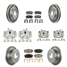 Load image into Gallery viewer, Front Rear Brake Caliper Coat Rotors &amp; Ceramic Pad Kit (10Pc) For Kia Forte Koup