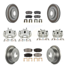 Charger l'image dans la galerie, Front Rear Brake Caliper Coat Rotor &amp; Ceramic Pad Kit (10Pc) For Kia Forte5 2.0L