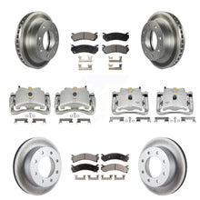 Load image into Gallery viewer, Front Rear Brake Caliper Coat Rotor Ceramic Pad Kit (10Pc) For Chevrolet 2500 HD