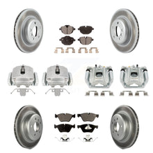Charger l'image dans la galerie, Front Rear Brake Caliper Coat Rotor &amp; Ceramic Pad Kit (10Pc) For BMW 528i xDrive