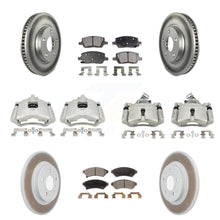 Charger l'image dans la galerie, Front Rear Brake Caliper Coat Rotor &amp; Ceramic Pad Kit (10Pc) For Chevrolet Buick
