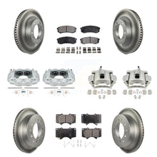 Charger l'image dans la galerie, Front Rear Brake Caliper Coat Rotors &amp; Ceramic Pad Kit (10Pc) For Toyota 4Runner