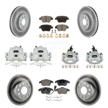 Load image into Gallery viewer, Front Rear Brake Caliper Coat Rotor Ceramic Pad Kit (10Pc) For Volkswagen Passat