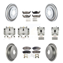 Charger l'image dans la galerie, Front Rear Brake Caliper Coat Rotor Ceramic Pad Kit (10Pc) For 04 Ford F-150 4WD