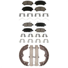 Charger l'image dans la galerie, Front Rear Ceramic Brake Pads And Parking Shoes Kit For Nissan Maxima