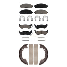 Charger l'image dans la galerie, Front Rear Ceramic Brake Pads And Parking Shoes Kit For Ford Ranger Mazda B2300