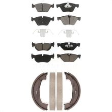 Load image into Gallery viewer, Front Rear Ceramic Brake Pads And Parking Shoes Kit For BMW 328i 325i 128i 323i