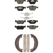 Charger l'image dans la galerie, Front Rear Ceramic Brake Pads And Parking Shoes Kit For BMW 328i 323i