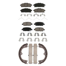 Charger l'image dans la galerie, Front Rear Ceramic Brake Pads And Parking Shoes Kit For Nissan Quest