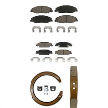 Charger l'image dans la galerie, Front Rear Ceramic Brake Pads Parking Shoe Kit For Cadillac STS With Base Brakes