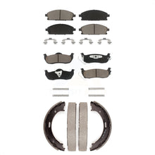 Load image into Gallery viewer, Front Rear Ceramic Brake Pads And Parking Shoes Kit For 2004 Nissan Pathfinder