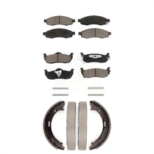 Charger l'image dans la galerie, Front Rear Ceramic Brake Pads Parking Shoes Kit For Nissan Titan Armada INFINITI