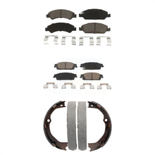 Charger l'image dans la galerie, Front Rear Ceramic Brake Pads Parking Shoes Kit For Chevrolet Silverado 1500 GMC