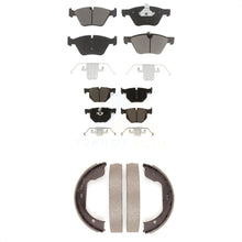 Charger l'image dans la galerie, Front Rear Ceramic Brake Pads And Parking Shoes Kit For BMW 525i