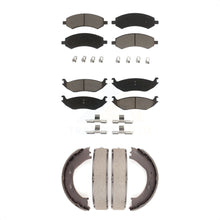 Charger l'image dans la galerie, Front Rear Ceramic Brake Pads Parking Shoes Kit For Dodge Ram 1500 Durango Aspen