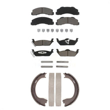 Load image into Gallery viewer, Front Rear Ceramic Brake Pads And Parking Shoes Kit For 2010-2011 Ford F-150