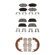 Charger l'image dans la galerie, Front Rear Ceramic Brake Pads And Parking Shoes Kit For Toyota Camry Lexus ES330