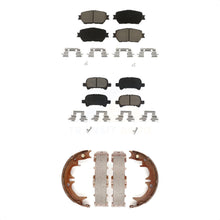 Charger l'image dans la galerie, Front Rear Ceramic Brake Pads And Parking Shoes Kit For Toyota Camry