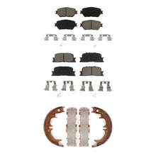 Charger l'image dans la galerie, Front Rear Ceramic Brake Pads And Parking Shoes Kit For Toyota Camry
