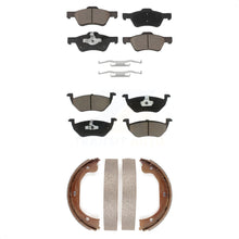 Charger l'image dans la galerie, Front Rear Ceramic Brake Pads &amp; Parking Shoe Kit For Ford Escape Mercury Mariner